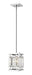 Mersesse 1 Light Pendant in Chrome