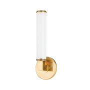 Cromwell Wall Sconce in Aged Brass