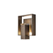 Shadow Box Outdoor Sconce in Coastal Bronze with Coastal Bronze Accent - 302603-SKT-75-75-ZM0546 by Hubbardton Forge