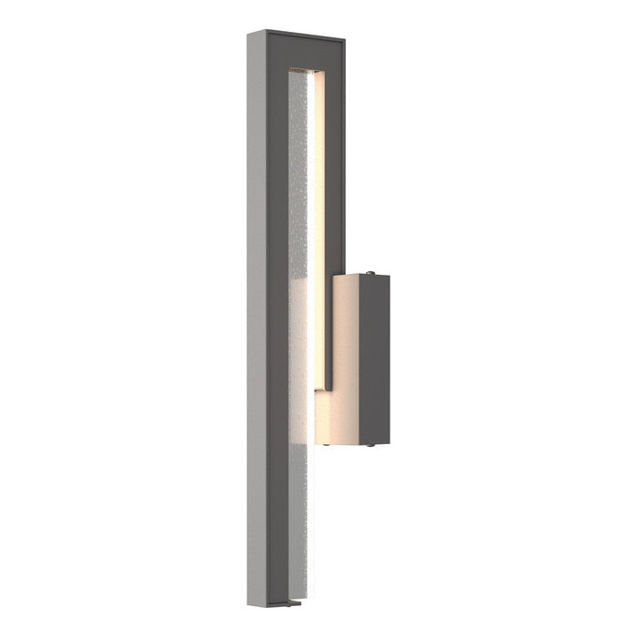 Edge Medium LED Outdoor Sconce in Coastal Burnished Steel - 302560-LED-78-II0564 by Hubbardton Forge