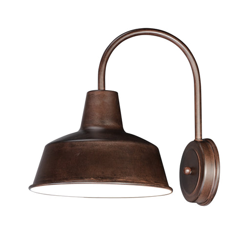 Pier M One Light Outdoor Wall Lantern in Empire Bronze