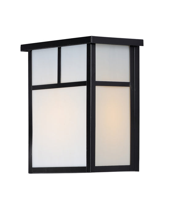 Coldwater Two Light Outdoor Wall Lantern in Black