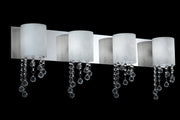 Jewel 4 Light 30.75" Vanity in Integrated LED