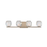 Regent 4-Light Bath Vanity Light in Satin Nickel