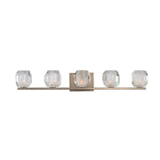 Regent 5-Light Bath Vanity Light in Satin Nickel
