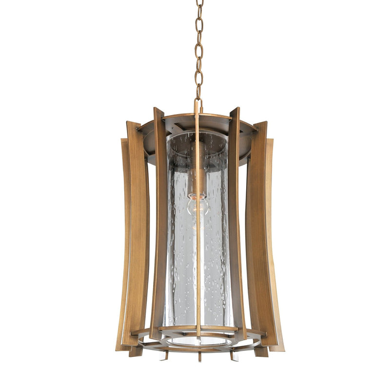 Ronan Small Outdoor Lantern Pendant in Modern Bronze