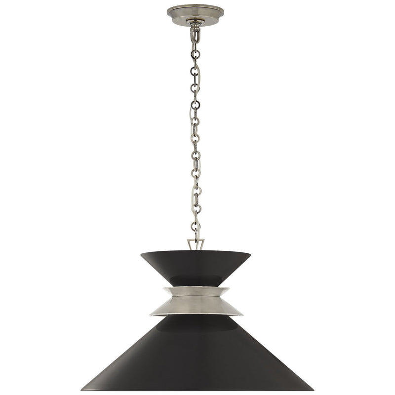 Alborg Large Stacked Pendant in Antique Nickel