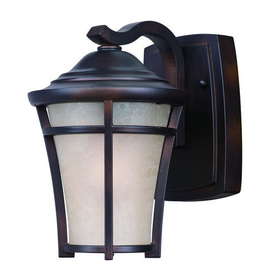 Balboa DC LED E26 LED Outdoor Wall Sconce in Copper Oxide