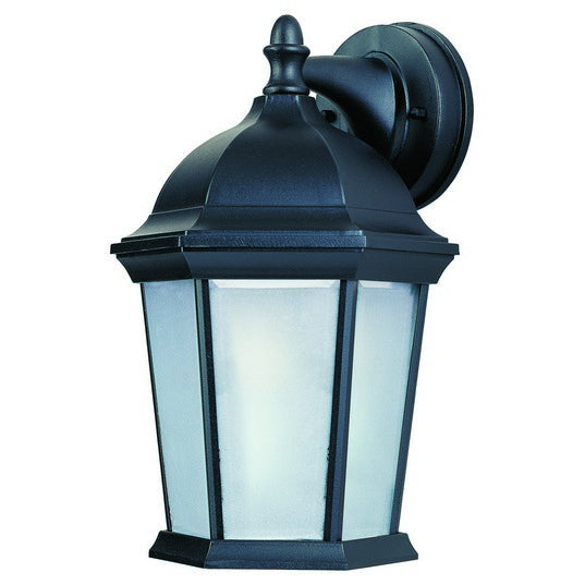 Builder Cast LED 1-Light Outdoor Wall Mount in Black - Lamps Expo