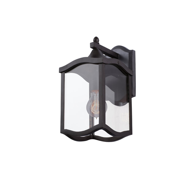 Lakewood Outdoor Wall Lantern in Aged Iron