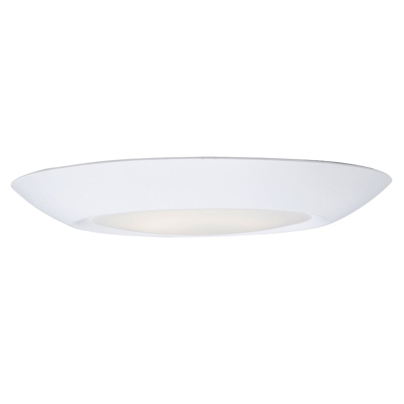 Diverse 6" 8W LED Flush Mount in White