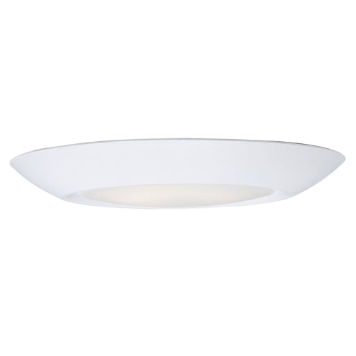 Diverse 6" 8W LED Flush Mount in White