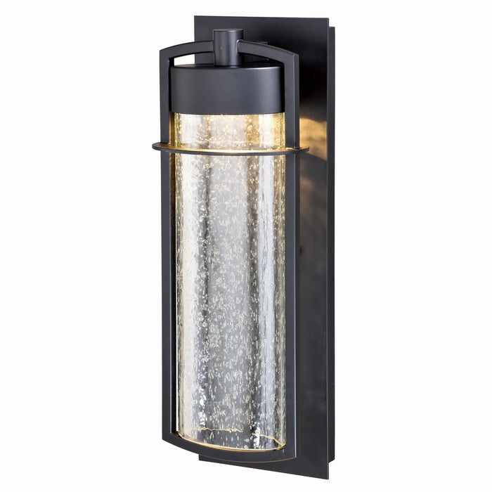 Logan 5-1/2" Outdoor LED Wall Light in Carbon Bronze