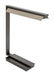 19 Inch Jay LED Table Lamp in Granite with Satin Nickel