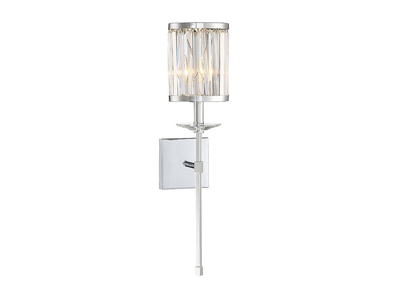Ashbourne Wall Sconce in Polished Chrome