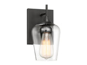 Octave Clear Glass Bath Sconce in English Bronze