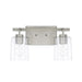 Greyson 2-Light Vanity in Brushed Nickel - Lamps Expo