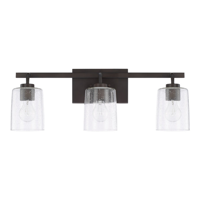Greyson 3-Light Vanity in Bronze - Lamps Expo