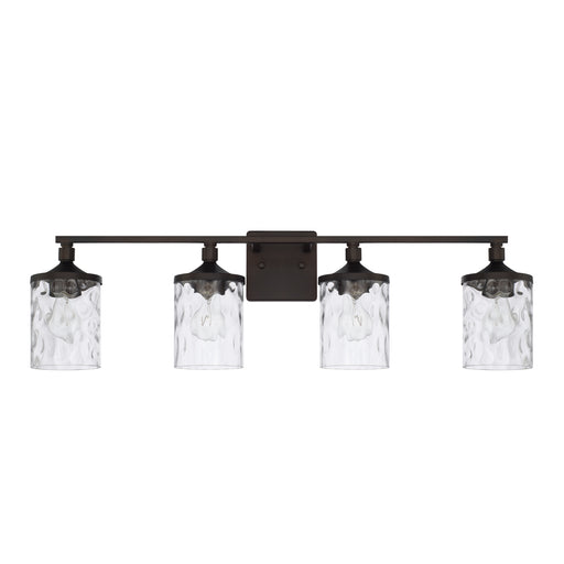 Colton 4-Light Vanity in Bronze - Lamps Expo
