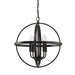 Hartwell 4-Light Pendant in Matte Black - Lamps Expo