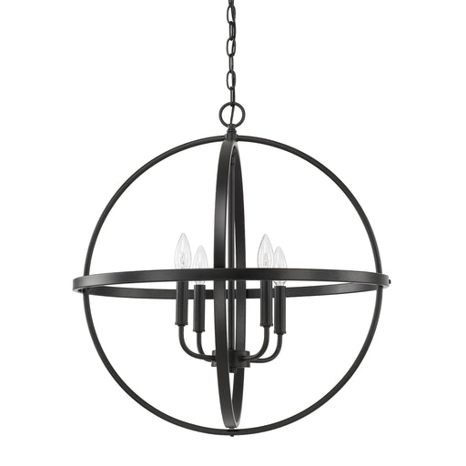 Hartwell 4-Light Pendant in Matte Black - Lamps Expo