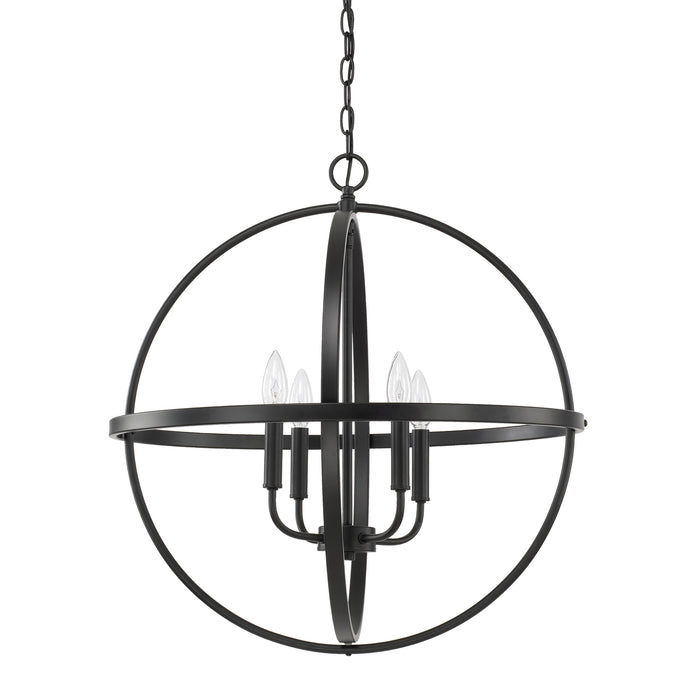 Hartwell 4-Light Pendant in Matte Black - Lamps Expo