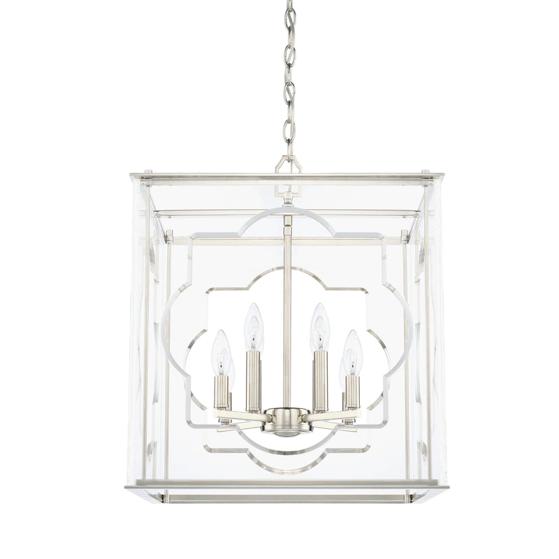 8-Light Foyer Chandelier - Lamps Expo