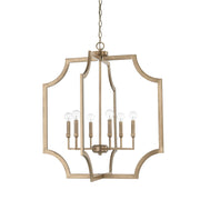 6-Light Foyer Chandelier - Lamps Expo
