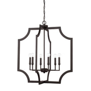 6-Light Foyer Chandelier - Lamps Expo