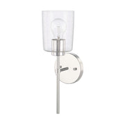 Greyson 1-Light Wall Sconce in Chrome - Lamps Expo