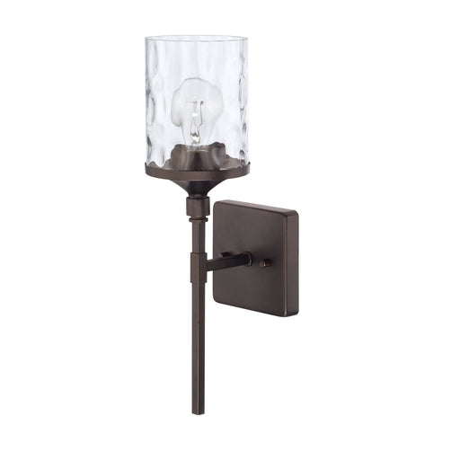 Colton 1-Light Wall Sconce in Bronze - Lamps Expo
