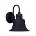 Brock 1 Light Outdoor Wall Lantern in Black