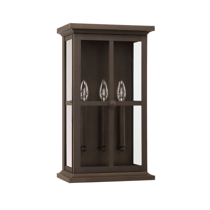 Mansell 3-Light Outdoor Wall Lantern - Lamps Expo