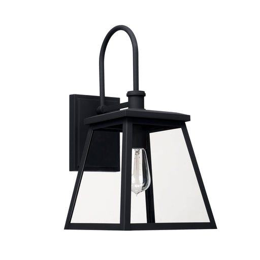 Belmore 1 Light Outdoor Wall Lantern in Black