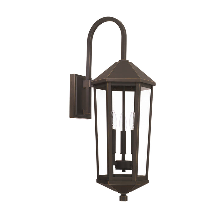 Ellsworth 3-Light Outdoor Wall Lantern - Lamps Expo