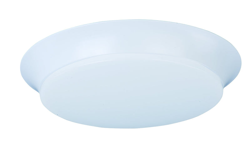 Low Profile 11.75" LED Flush Mount in White