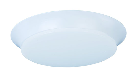 Low Profile 11.75" LED Flush Mount in White