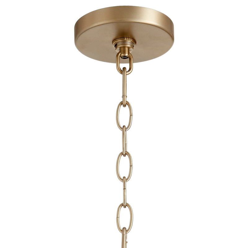 Transitional 12" Dome Pendant in Textured Black / Aged Brass