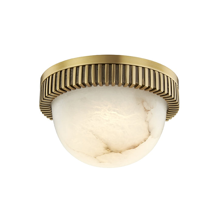 Ainsley LED Flush Mount in Aged Brass