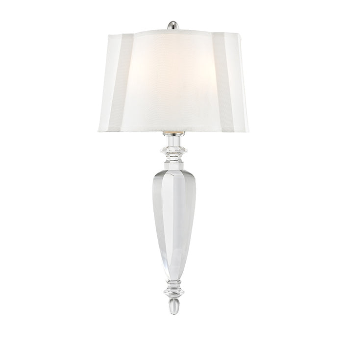 Tipton 2 Light Wall Sconce in Polished Nickel