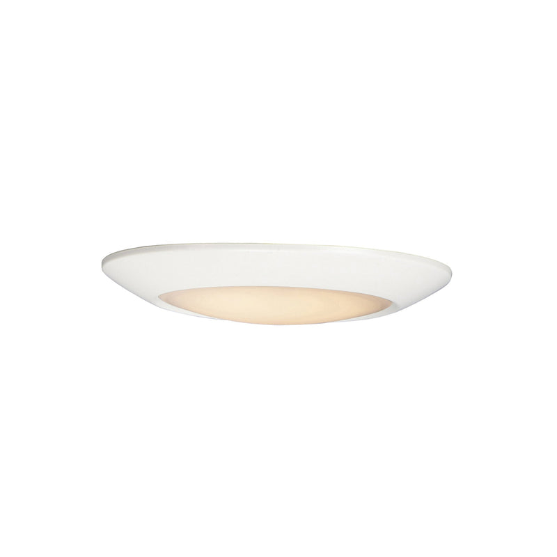 Diverse 7.5" LED Flush Mount in White