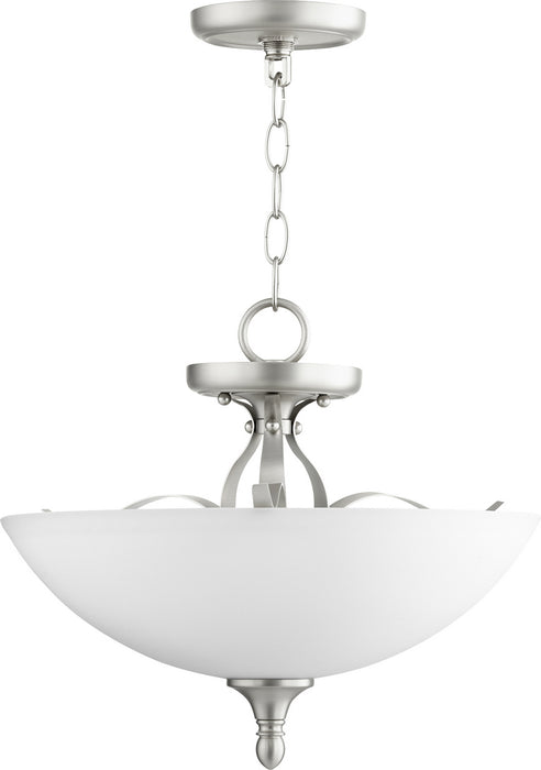 Jardin Transitional Dual Mount in Satin Nickel