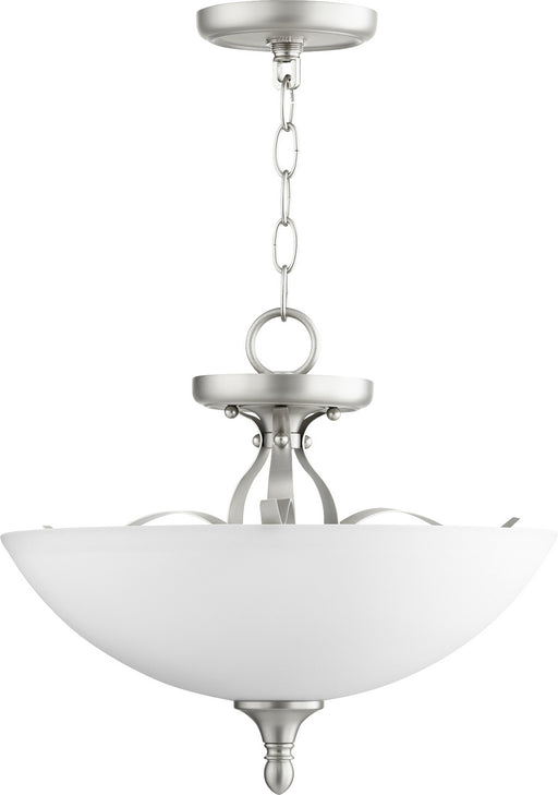 Jardin Transitional Dual Mount in Satin Nickel