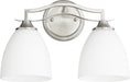 Jardin Transitional Vanity in Satin Nickel