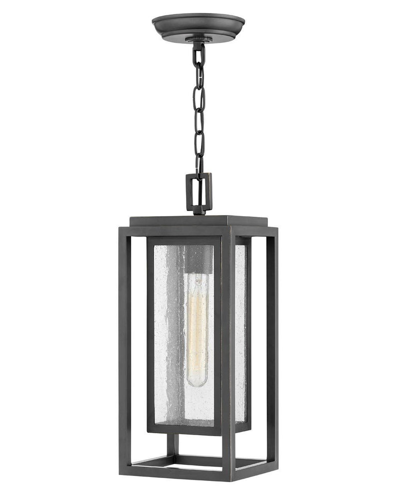 Republic Medium Outdoor Hanging Lantern in Oil Rubbed Bronze
