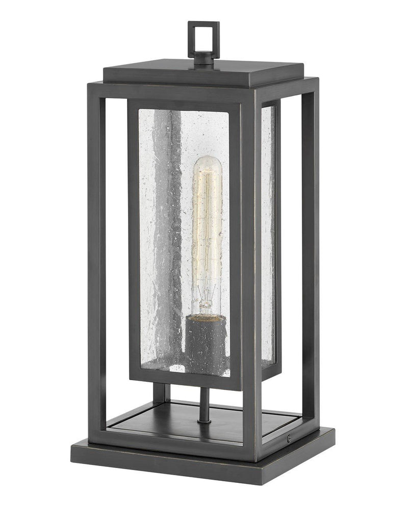 Republic Medium Outdoor Pier Mount Light in Oil Rubbed Bronze