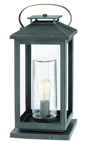 Atwater Outdoor Pier Mount Light in Ash Bronze