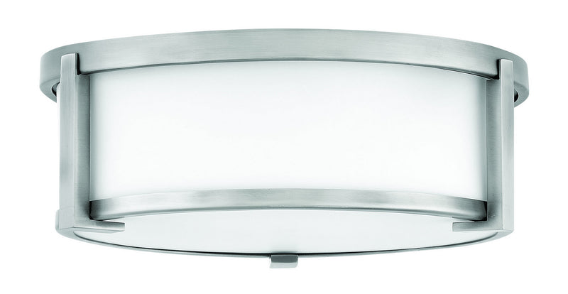 Lowell Medium Flush Mount in Antique Nickel