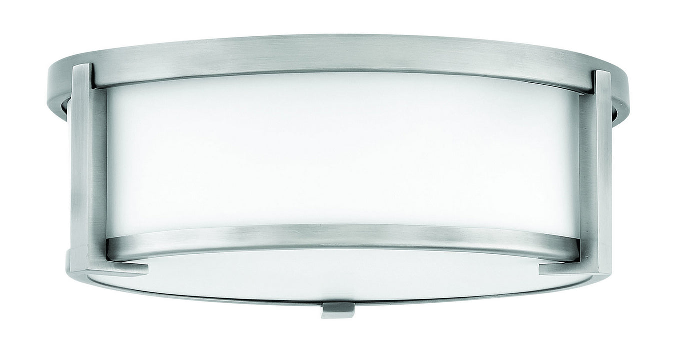 Lowell Medium Flush Mount in Antique Nickel