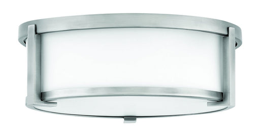 Lowell 2-Light Flush Mount in Antique Nickel